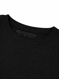 Worn by a woman: Her Baby Tee (Cotton), inside the collar: PROPERTY OF THE SISTERS OF THE IMMACULATE DECEPTION, VENI VIDI VENDIDI