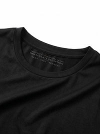 Worn by a woman: Her Baby Tee (Tencel), inside the collar: PROPERTY OF THE SISTERS OF THE IMMACULATE DECEPTION, VENI VIDI VENDIDI